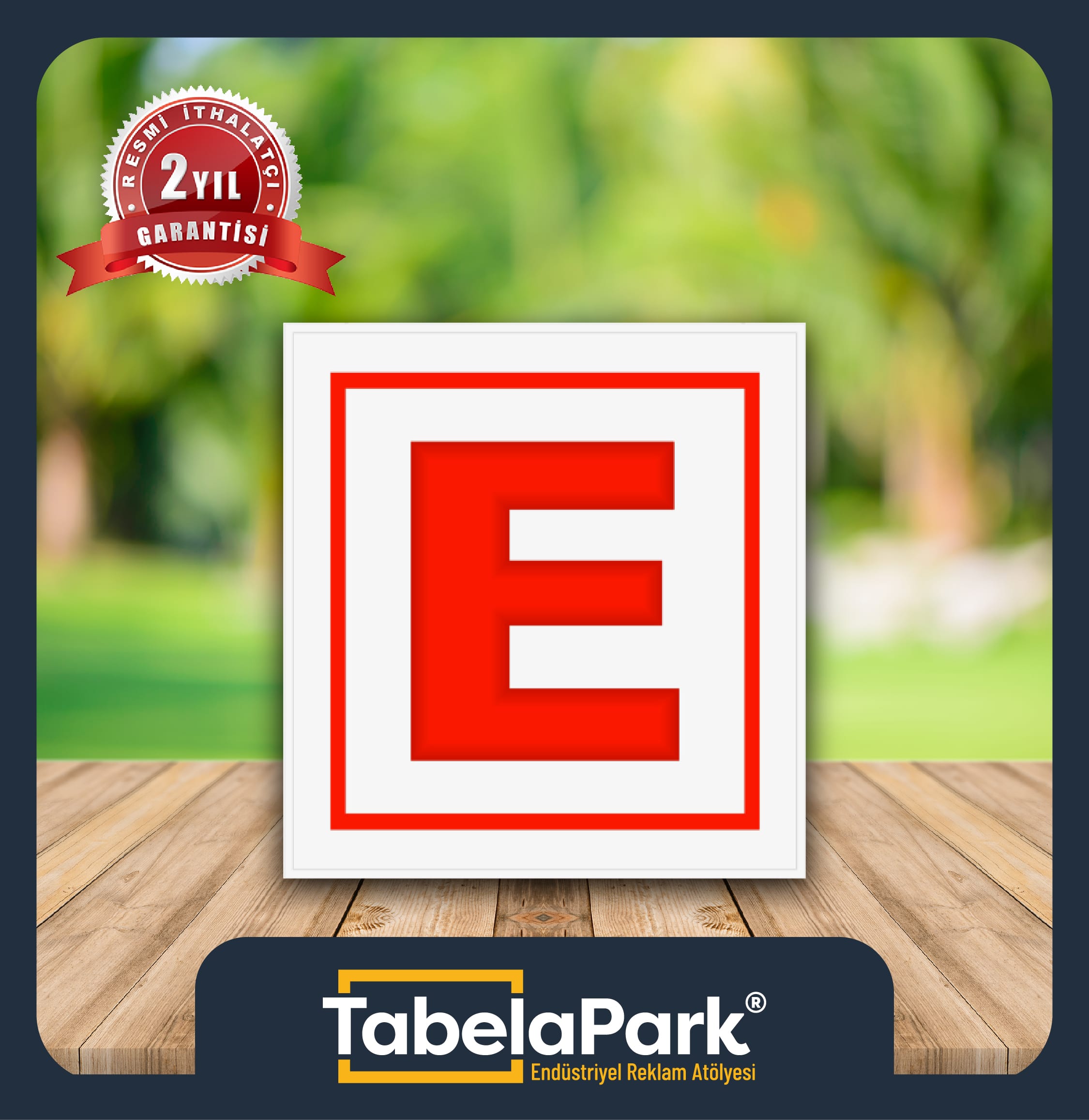 Eczane E Led Tabela Vakumlu 60x60 CM